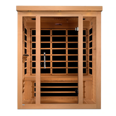 ***New 2020 Model*** Vila 3 Person Ultra Low EMF FAR Infrared Sauna