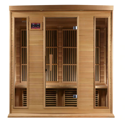 MX-K406-01 Maxxus Low EMF FAR Infrared Sauna Canadian Red Cedar
