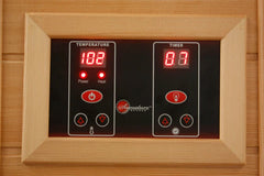Maxxus "Cholet Edition" 2 Person Near Zero EMF FAR Infrared Sauna - Canadian Red Cedar