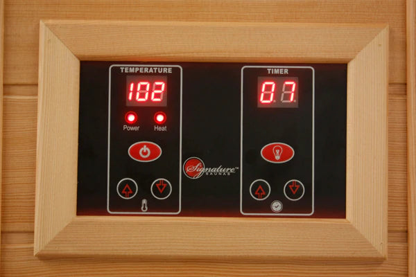 Maxxus "Montilemar Edition" 3 Person Near Zero EMF FAR Infrared Sauna - Canadian Red Cedar